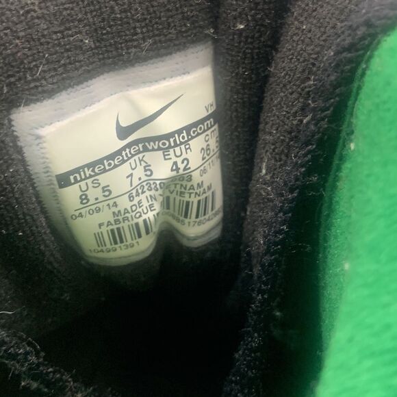 Nike Air Raid Peace"Bundle" Size 8.5 Dark Grey Black-Multicolor - Picture 7 of 7